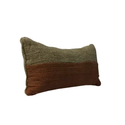 Cojín Mixto 66X36 Rosa-Corsica Con Cordón En Los Lados