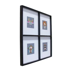 Cuadro Tradiciones, Ventana con 4 Máscaras