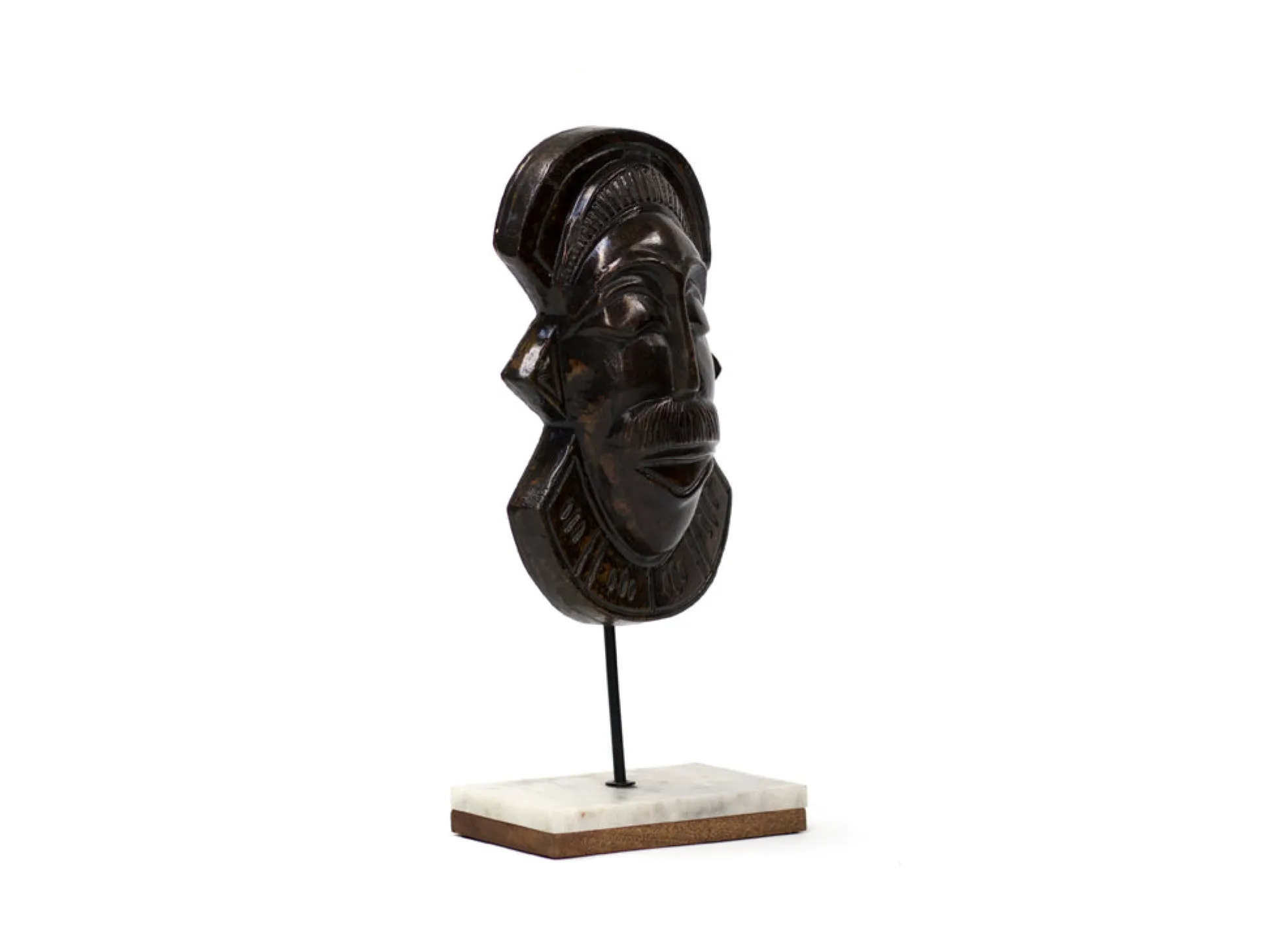 Escultura Mono Indu Negro