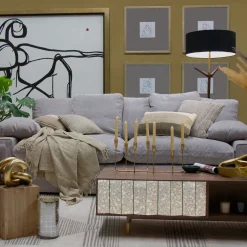 Love Seat Velum Bonucci Stone
