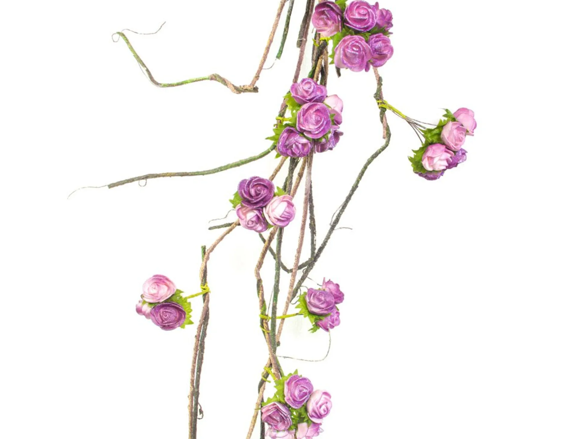 Rosas Colgantes Color Morado