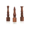 Set Ajedrez Nogal Con Plata