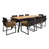 Set Mesa Rectangular + 8 Sillas York