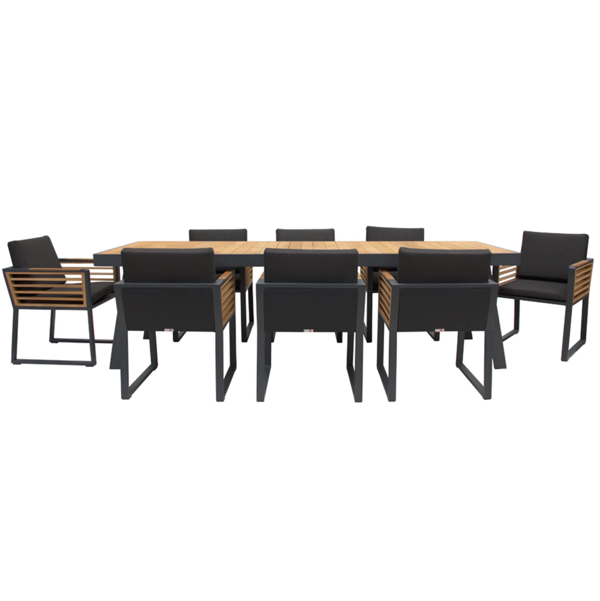 Set Mesa Rectangular + 8 Sillas York