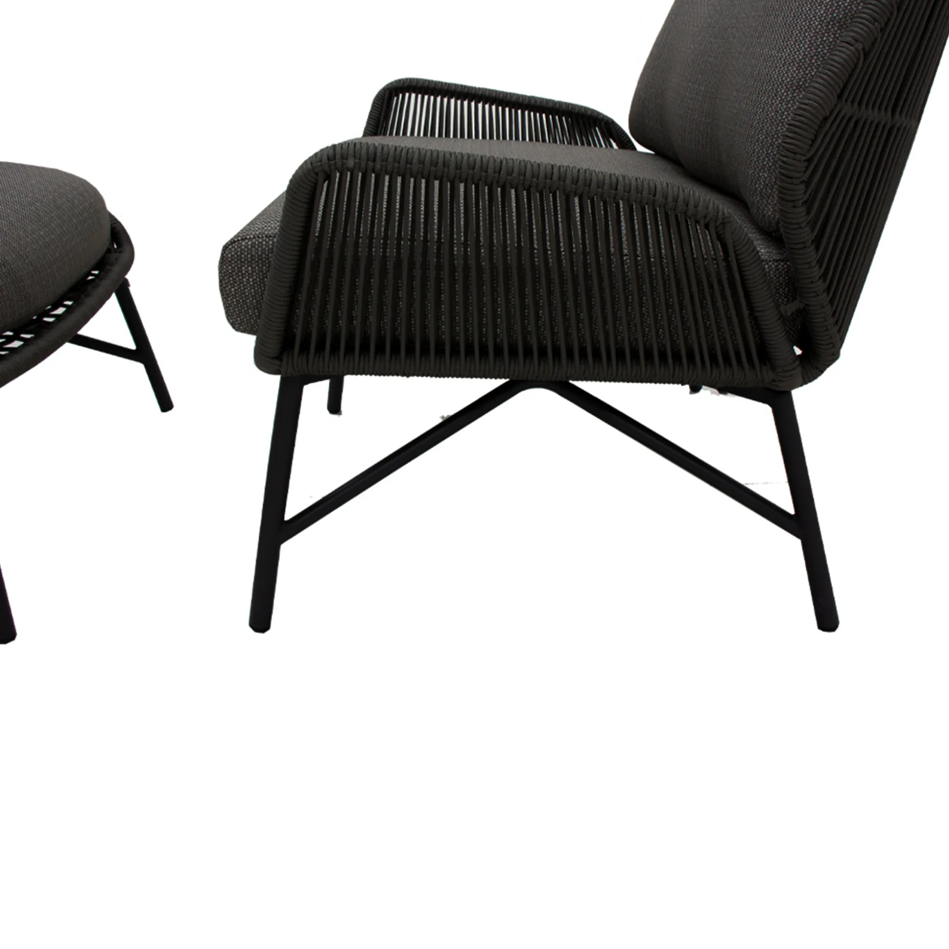 Sillón Con Taburete Carthago Platinum
